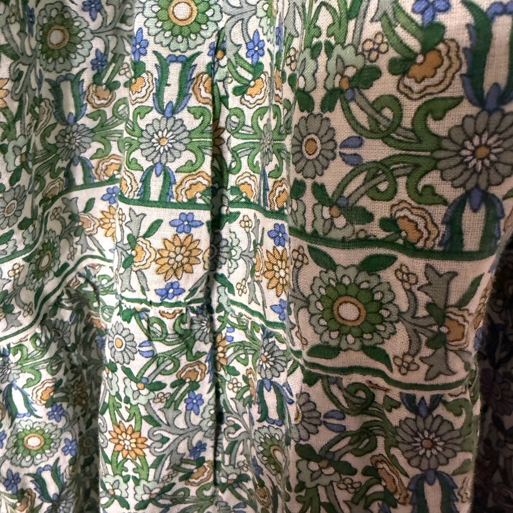 Max Studio Green Patterned Maxi Dress - Picture 4 of 4